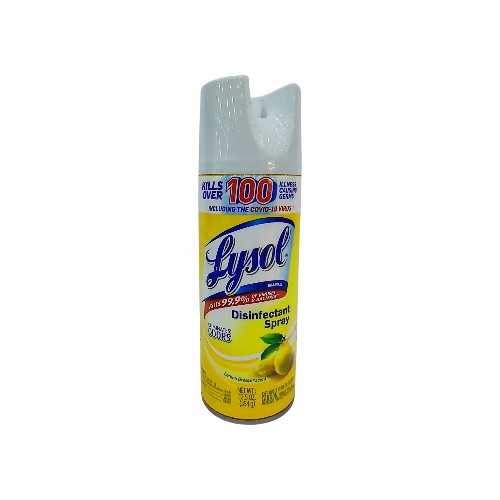 LYSOL DISIFEECTANT SPRAY LEMON 354G