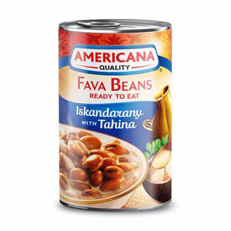 AMERICANA FAVA BEANS TAHINA 400G