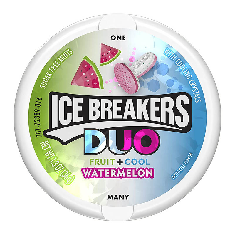 ICE BREAKERS MINT DUO WATERMELON 36G