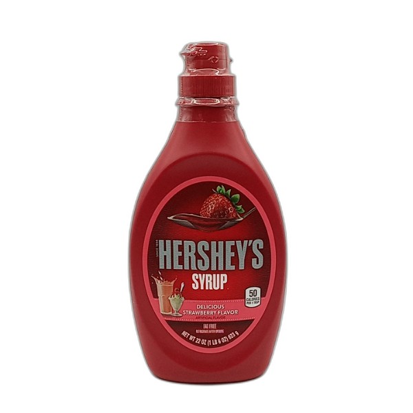 HERSHEYS STRAWBERRY SYRUP 623G