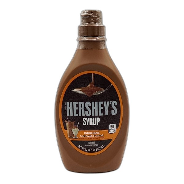 HERSHEYS CARAMEL CHOCOLATE SYRUP 623G