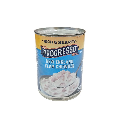 PROGRESSO NEW ENGLAND CLAM CHOWDER 18.5OZ