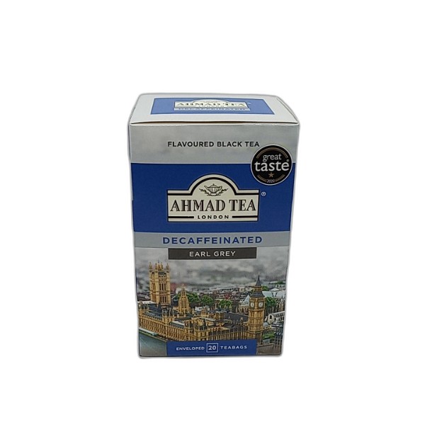 AHMAD TEA DECAF EARL GREY 40G