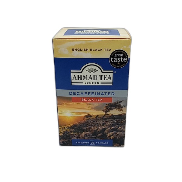 AHMAD TEA DECAFF BLACK 40G