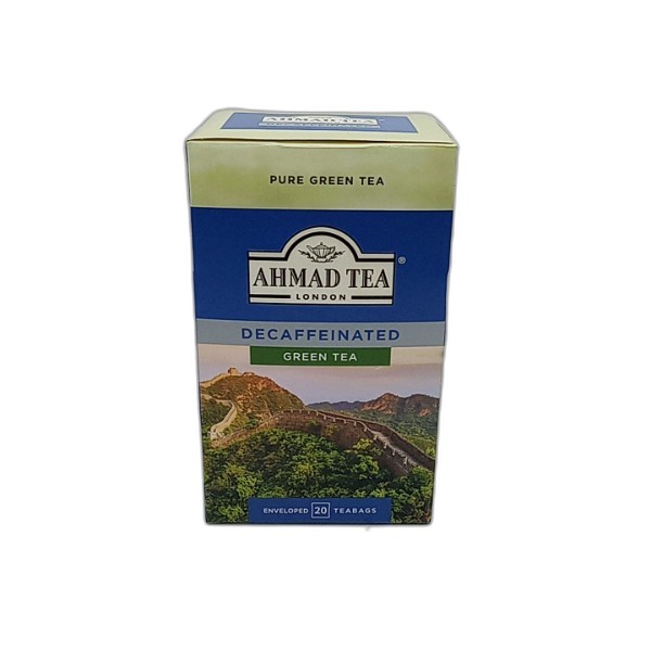 AHMAD TEA DECAF GREEN TEA 40G