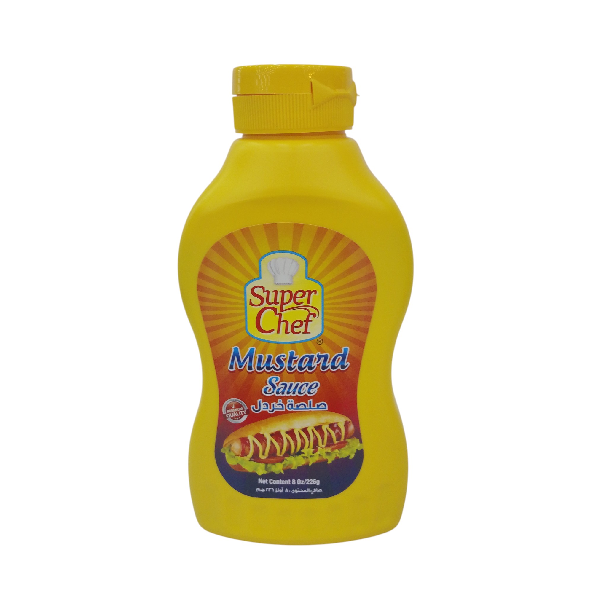 SUPERCHEF YELLOW MUSTARD SQUEEZE 226GM