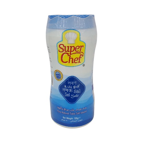 SUPERCHEF IODIZED SALT 700G