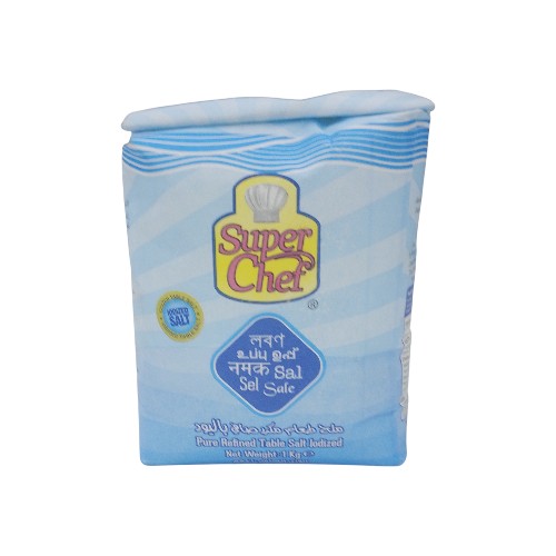 SUPERCHEF IODIZED SALT 1KG