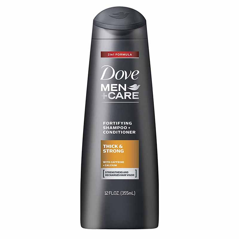 DOVE 2-IN-1 SHAMPOO-CONDITIONER THICK-STRONG 355ML