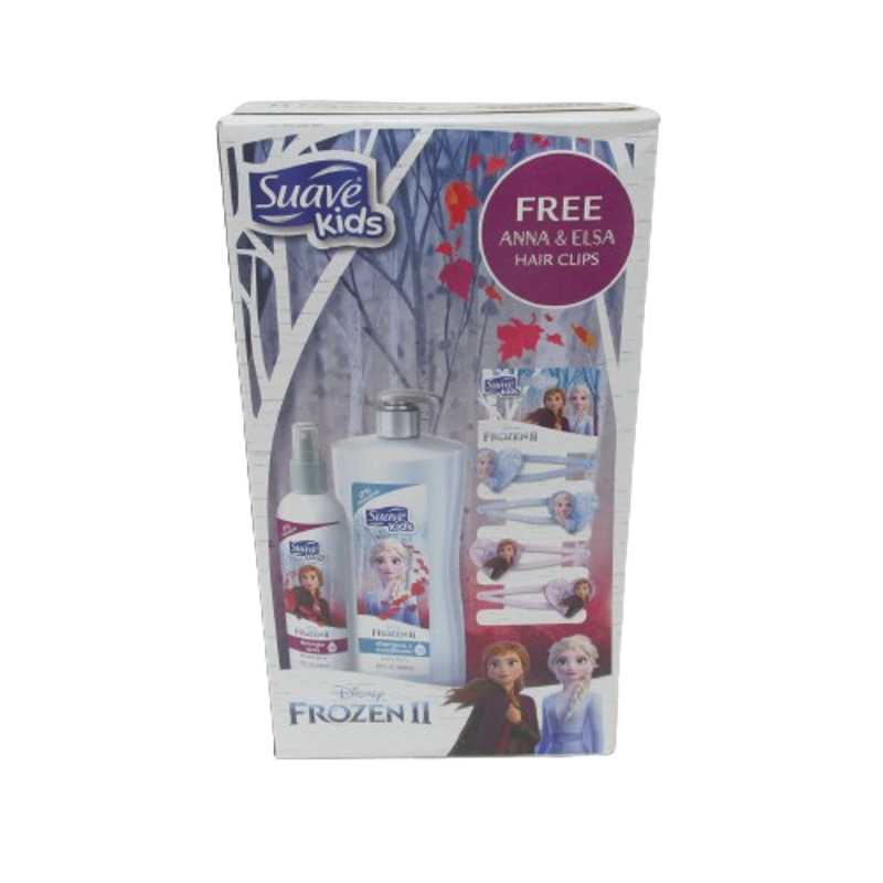 SHAMPOO SUAVE SET FROZEN PRINT.