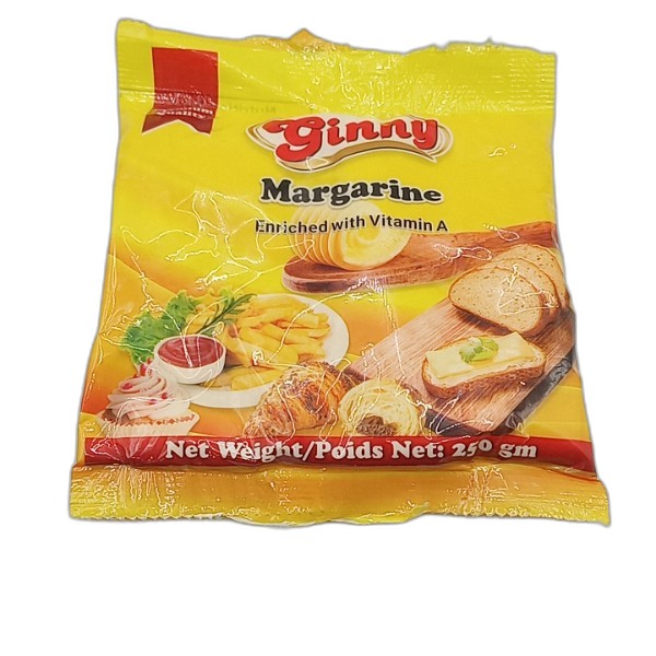 GINNY MARGARINE 250G