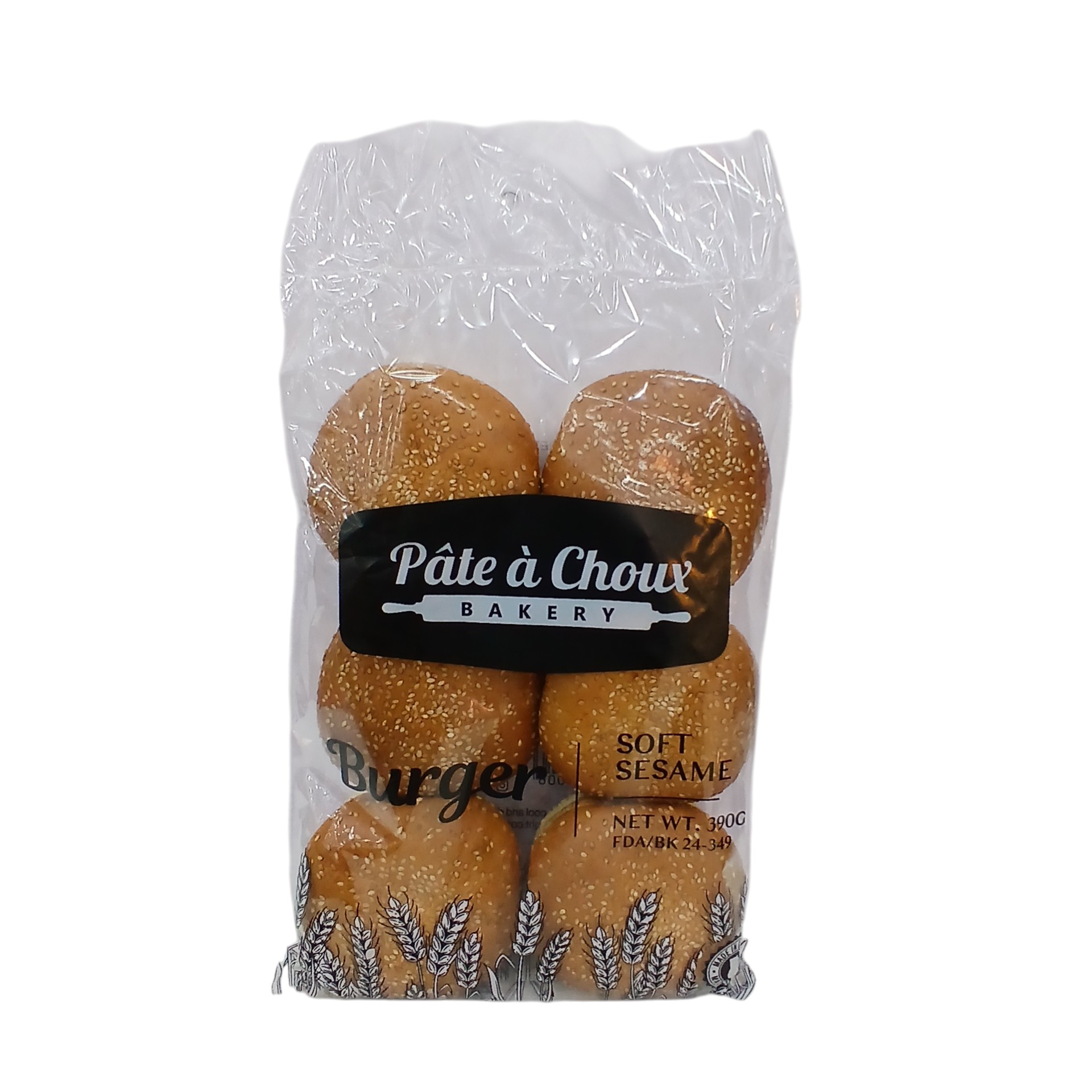 PATE A CHOUX SESAME BURGER BUNS