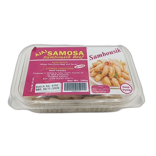 SAMOSA SAMBOUSIK BEEF10PCS 280G KEBEH AJAJ