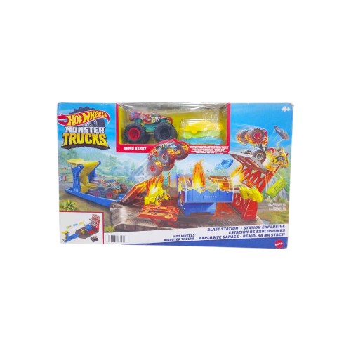 HW MONSTER TRUCKS BLAST STATION HFB12
