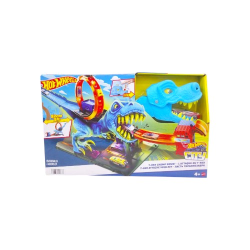 HOT WHEELS CITY TREX CHOMP DOWN HKX420