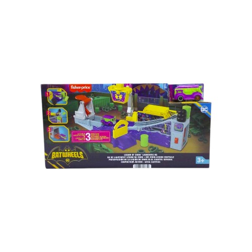 BATWHEELS DELUXE LAUNCH PAD PLY JY HNP070