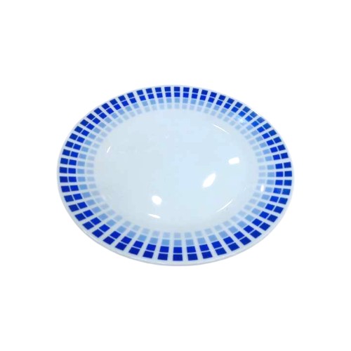 PLATE CERAMIC 19CM ROUND PRINTED