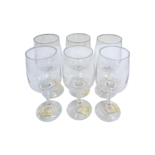 GLASS CUPS LUMINARC 6 PCS HOME STEMGLASS