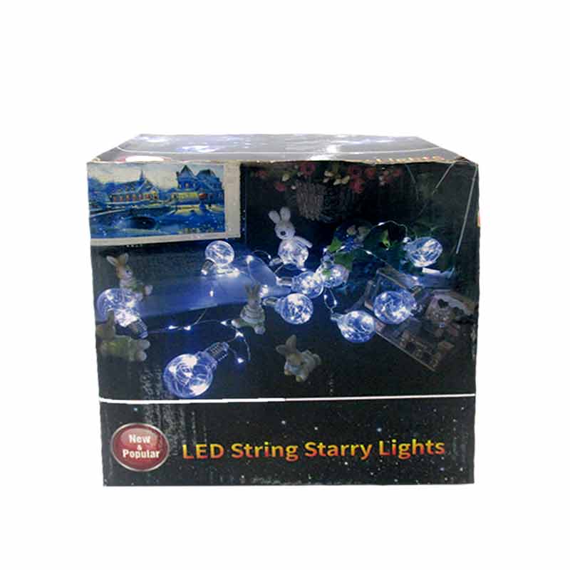 LED STRING STARRY LIGHT WHITE 10 HEAD