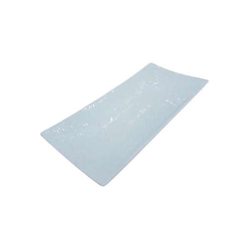 PLATE 25X12CM WHITE 13.75