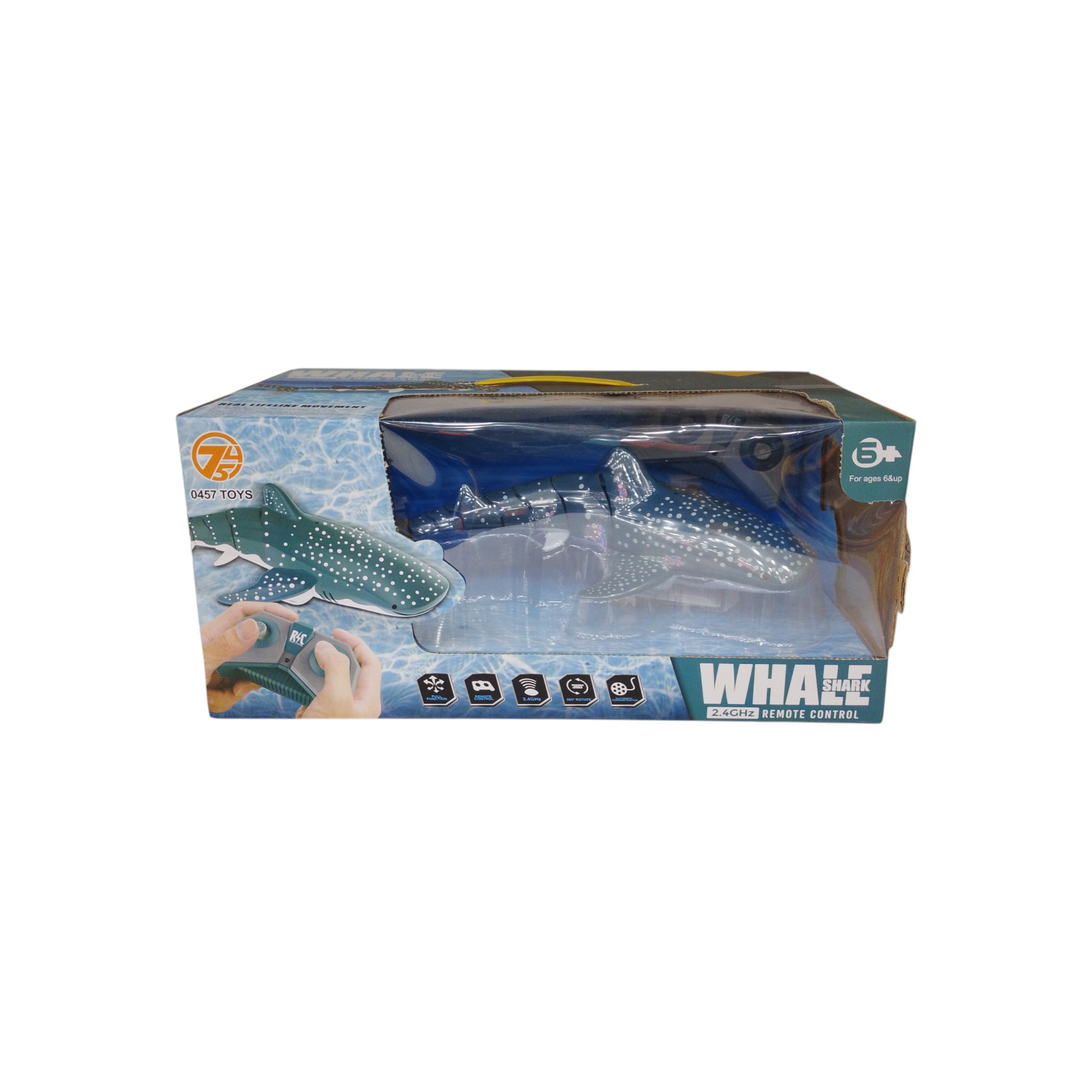WHALE SHARK WITH R-C 606-9