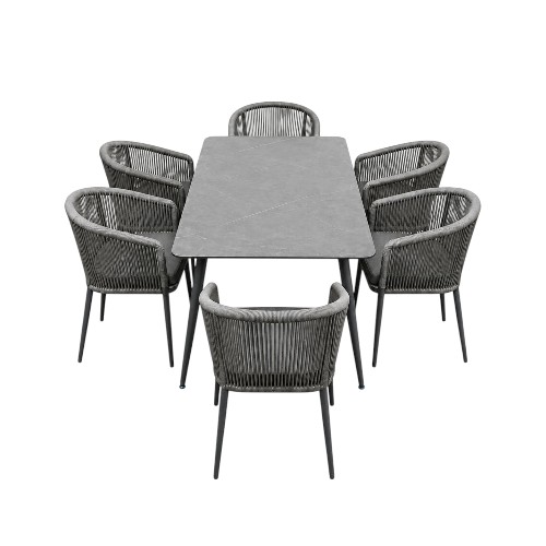 1TABLE 6CHAIRS JM-Y005