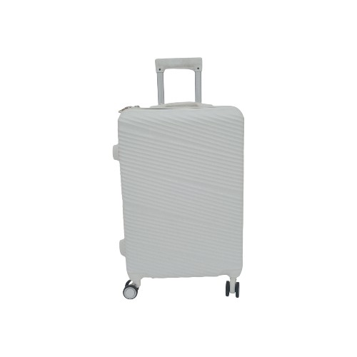 SUITCASE HB. 61CM MILKY WHITE 8027A
