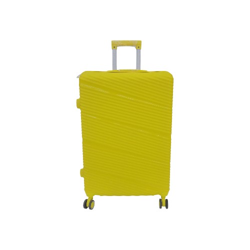 SUITCASE HB. 71CM BRIGHT YELLOW 8027A