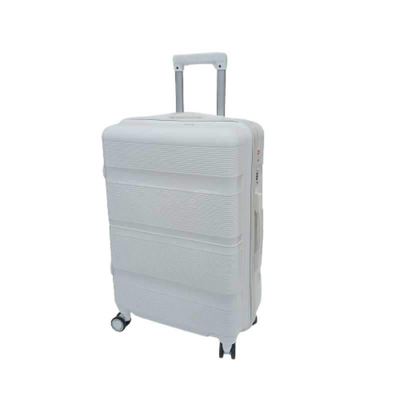 SUITCASE HB. 61CM MILKY WHITE 8027B