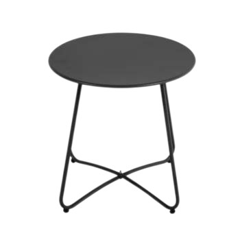 2 CHAIRS + 1TABLE 2+1 DARK GREY A+B.