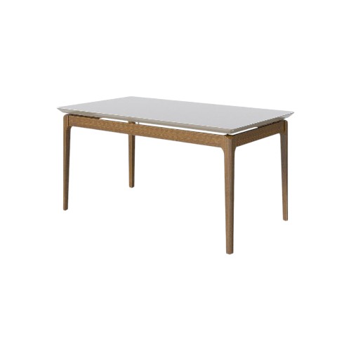 IMCAL WIND TABLE 2.2 W- RECTANGULAR GLASS OFF WHIT