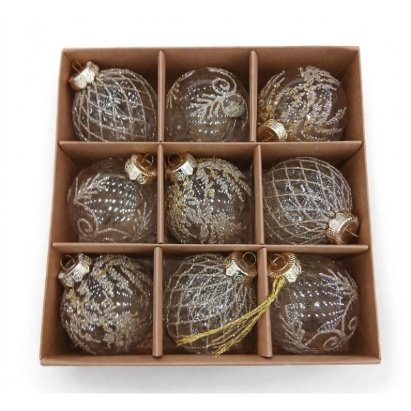 DECOR BALL 9PCS
