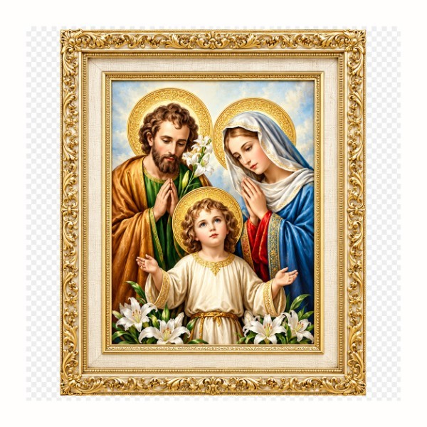 PICTURE FRAME CHRISTIAN 60X80CM