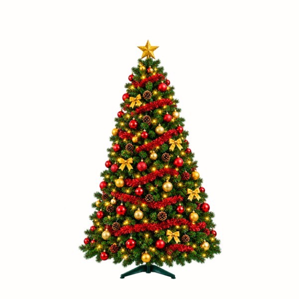 CHRISTMAS TREE 2607 NO LIGHTS 2