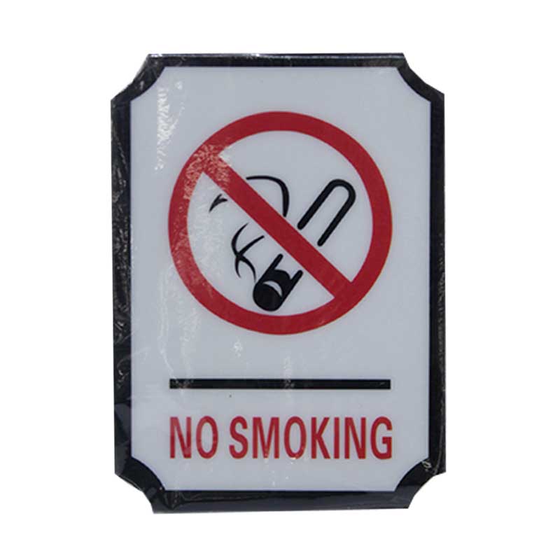 NO PHOTO SIGN SELF ADHESIVE 10PCS