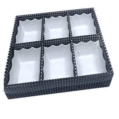 BOWL CERAMIC 6PCS SET HY1641-1