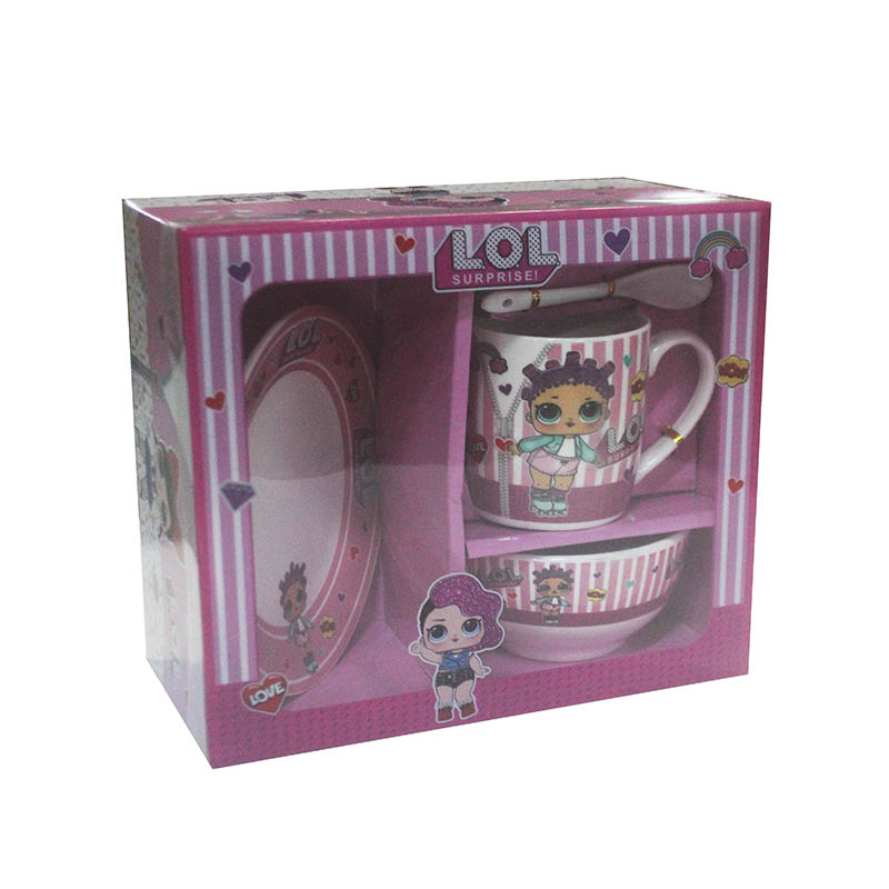 GIFT MUG W BOWL PLATE ST SU-11