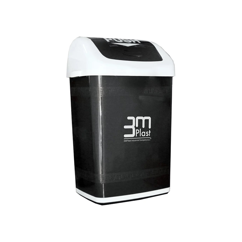 DUSTBIN 500ML GEO PLASTIC 3MP-0150