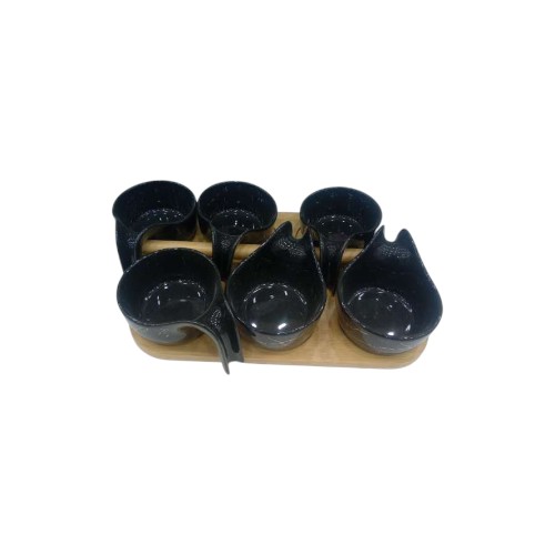 BOWL SERVING 6PCS SET JDC7464-H28