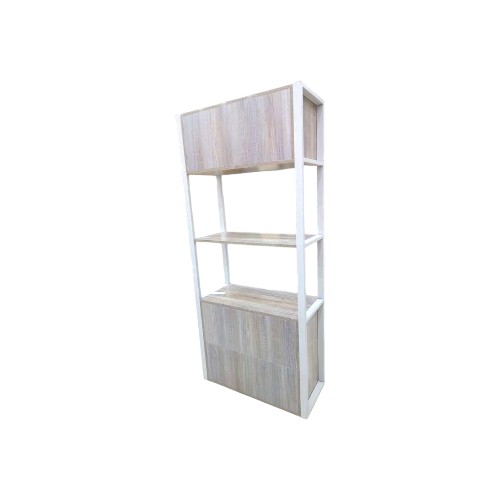 BOOK SHELVE WOODEN 8902 A+B 800X350X1800