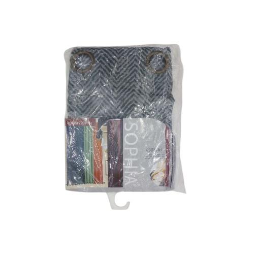 SOPHIA RM. CURTAIN VELVET 140X260 BLUE COL5