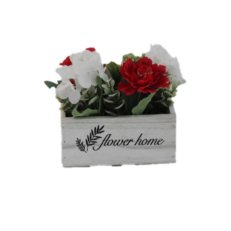 FLOWER IN POT WOOD BH022-11