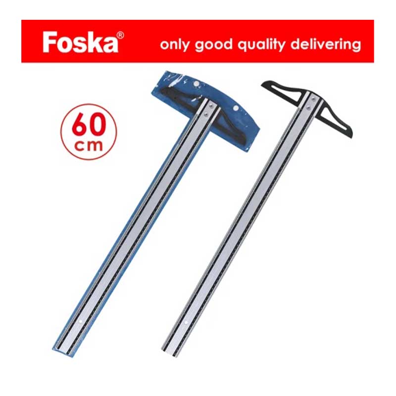 FOSKA RULER ALUMINIUM 60CM RF1613-60