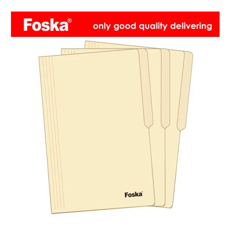 FOSKA MANILA PAPER 20PCS BLACK PC5004
