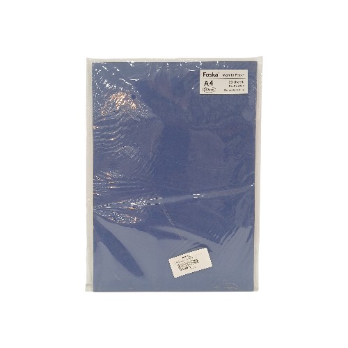 FOSKA MANILA PAPER 20PCS D.BLUE PC5004