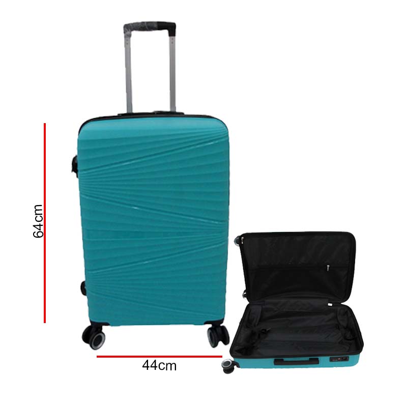 SUITCASE HB 24INCH ICE BLUE