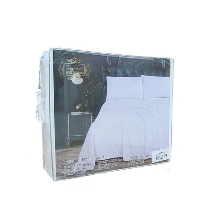 FITTED SHEET 4PCS 180X200 FS-ABB-2B