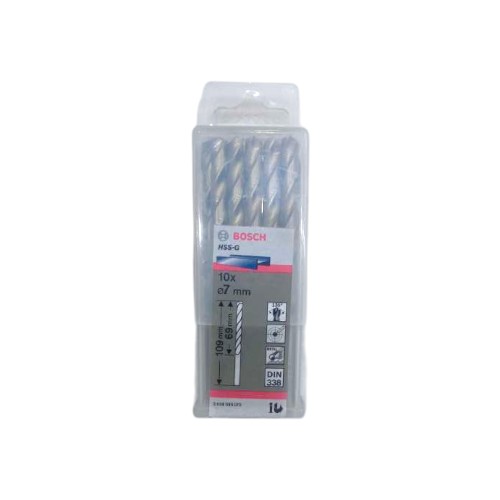 METAL DRILL BIT 7X57X83MM 10PCS