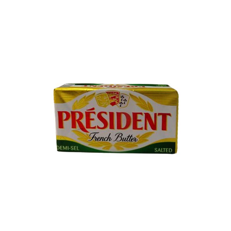 PRESIDENT SALTED BUTTER 200G
