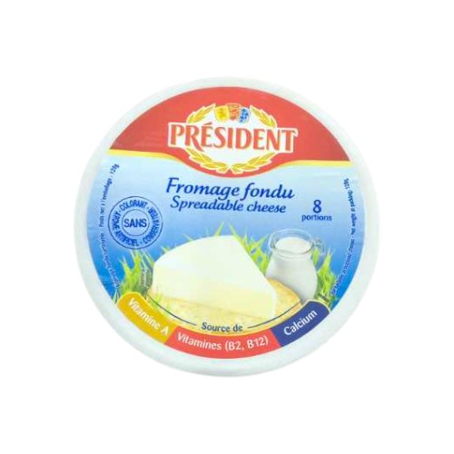 PRESIDENT ALVITA CHEESE 8PCS 120G